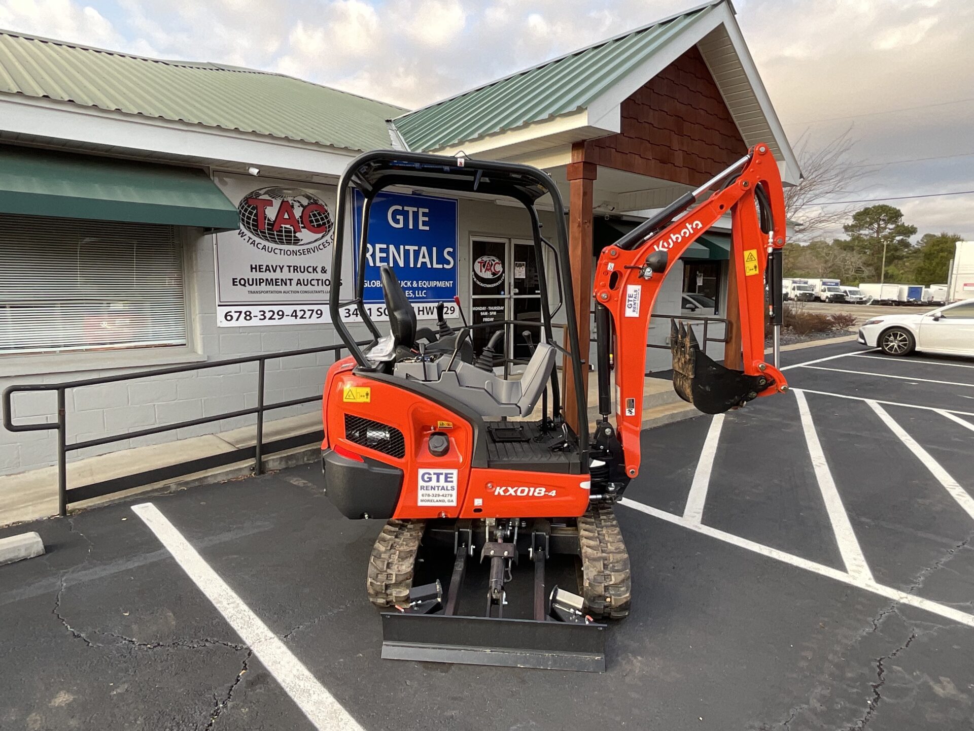 Kubota KX018 Mini Excavator Kubota KX018 Mini Excavator
